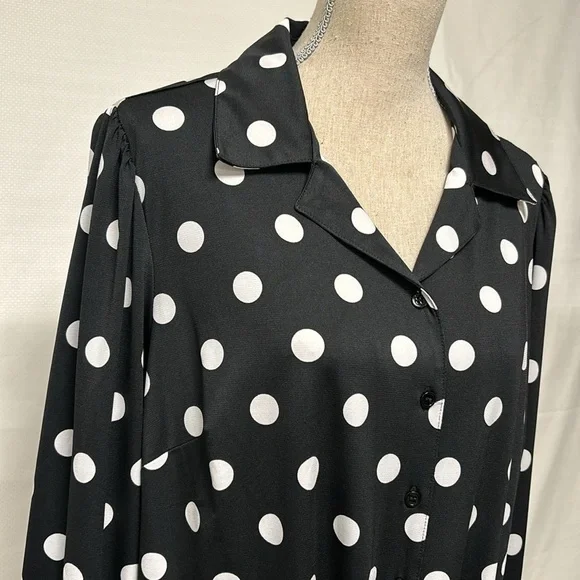 Nygaard polka dot blouse - Picture 2 of 14